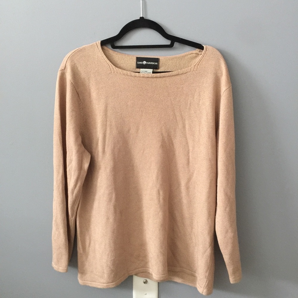 TAN sweater | Sag Harbor